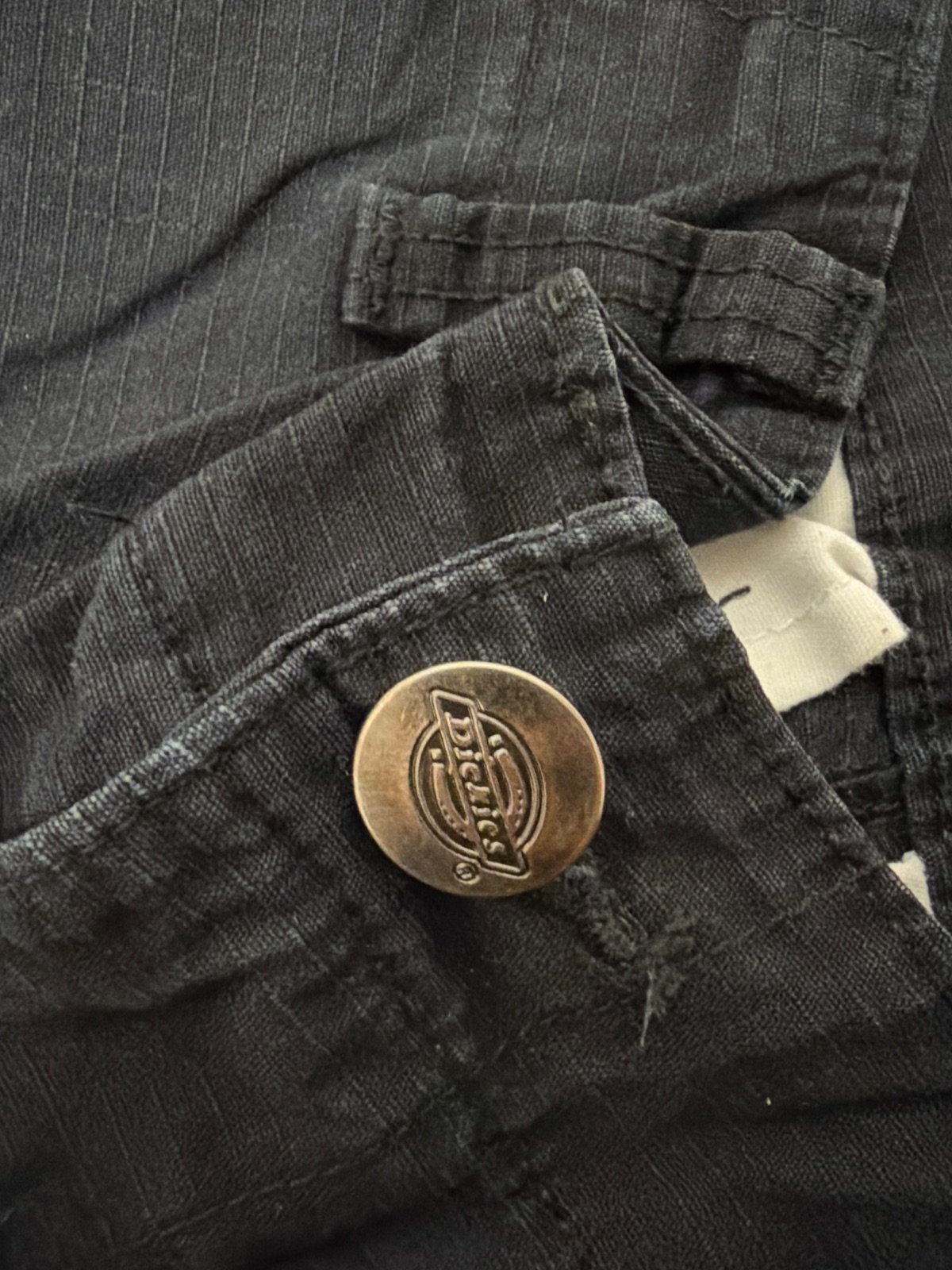 Dickies Black Ripstop Cargo Workwear Pants W28 — foto 8