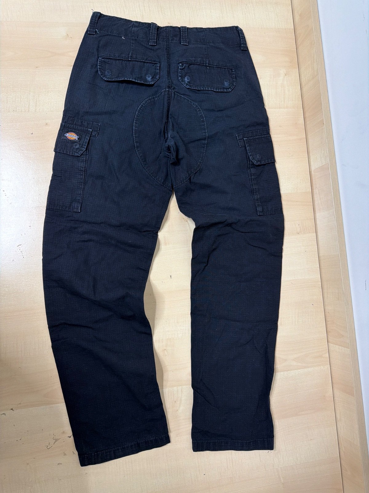Dickies Black Ripstop Cargo Workwear Pants W28 — foto 2