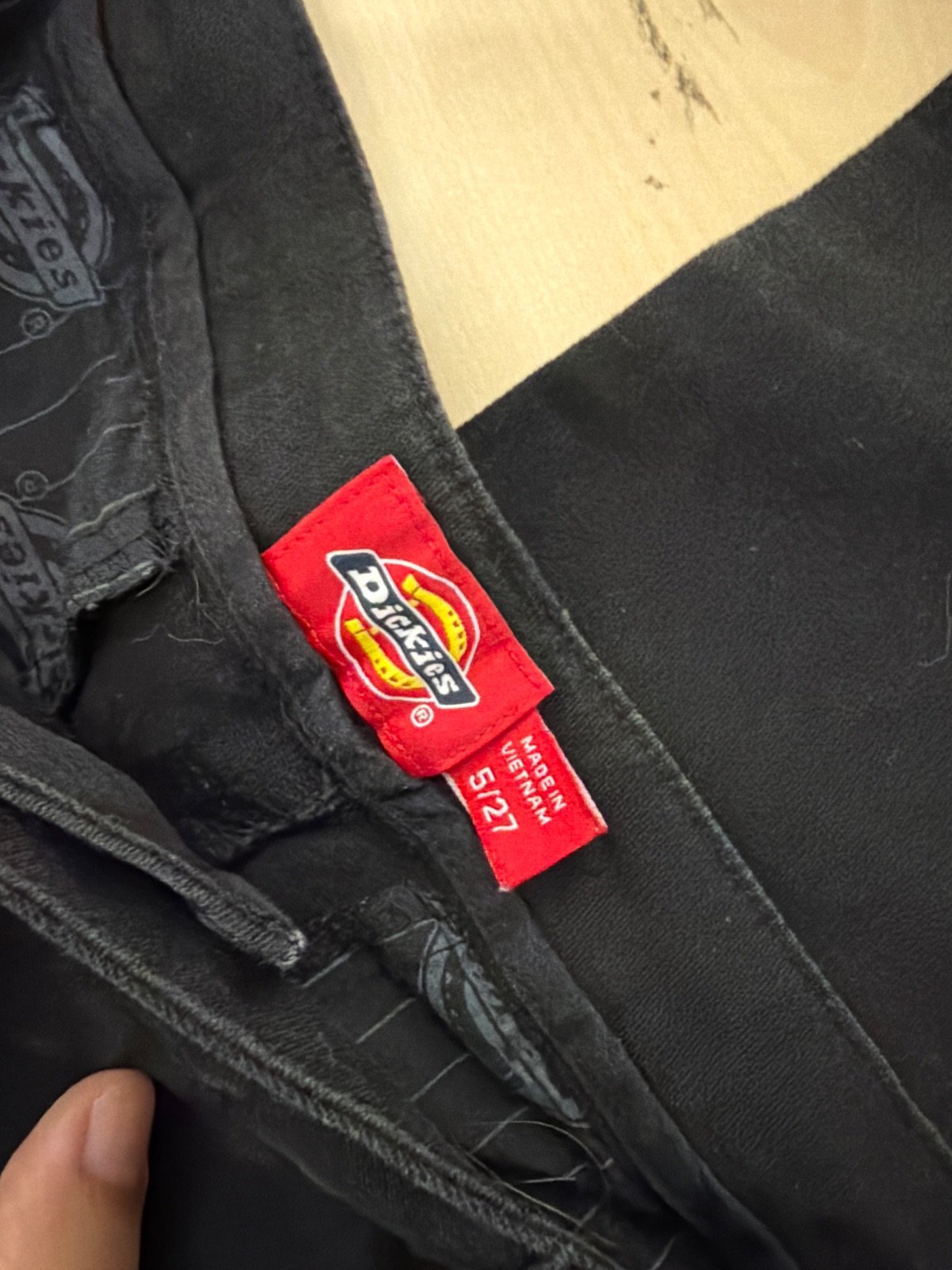 Dickies pantalón chino negro Talla S Workwear Vintage Streetwear — foto 8