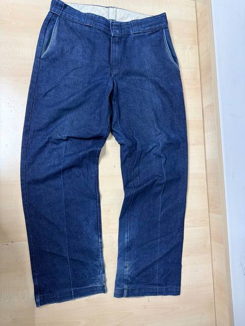 Pantalón Dickies Vintage Made in USA Denim Faded - Talla 34x32 (W34)