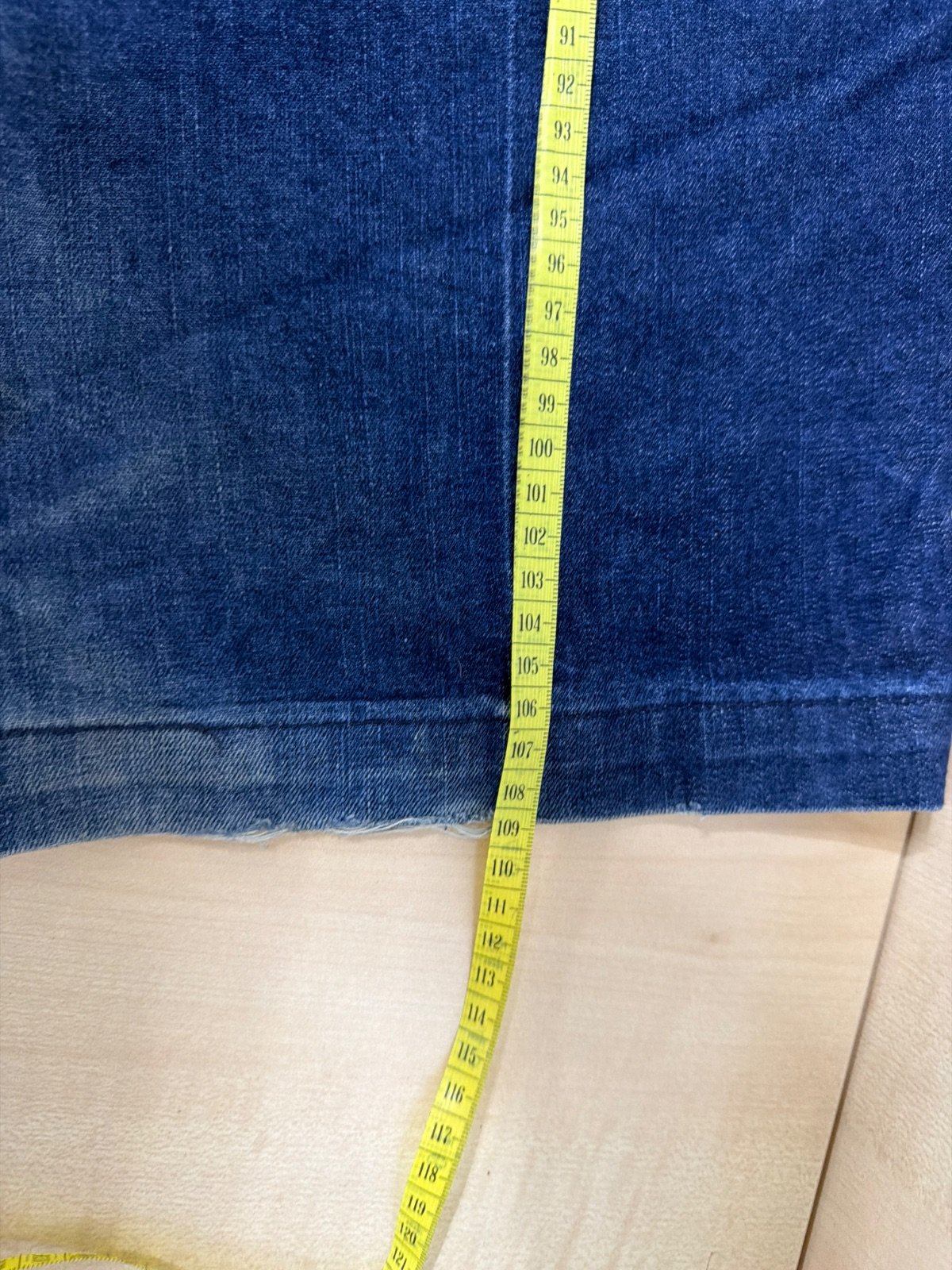 Pantalón Dickies Vintage Made in USA Denim Faded - Talla 34x32 (W34) — foto 6