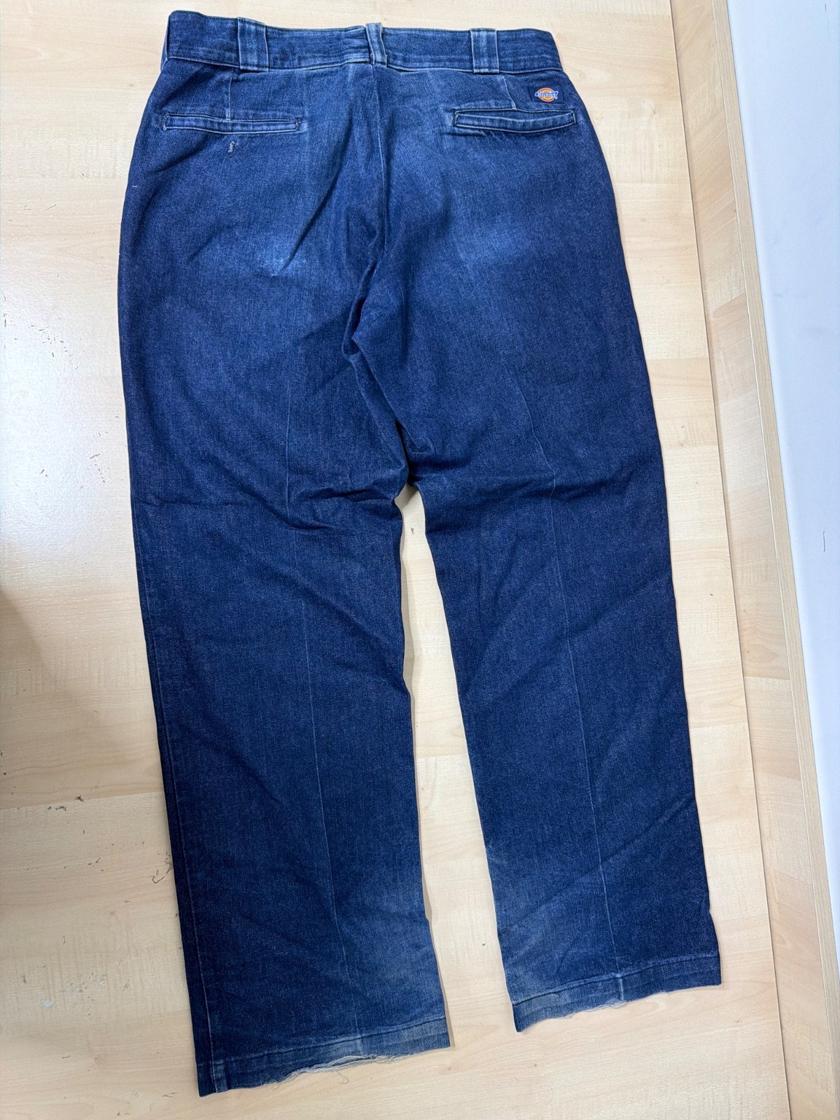 Pantalón Dickies Vintage Made in USA Denim Faded - Talla 34x32 (W34) — foto 4
