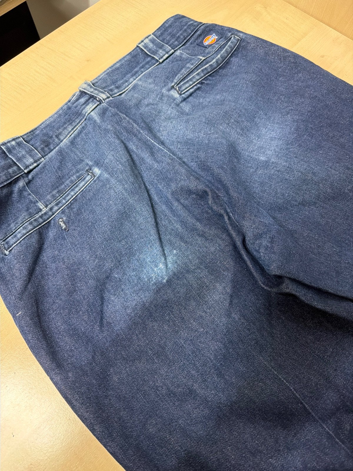 Pantalón Dickies Vintage Made in USA Denim Faded - Talla 34x32 (W34) — foto 5