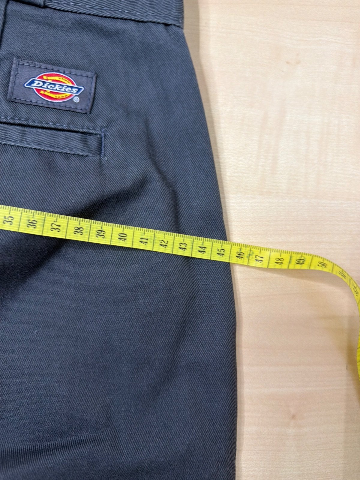 Dickies Work Pants Charcoal Grey W26 Straight Skater Trousers Y2K — foto 5