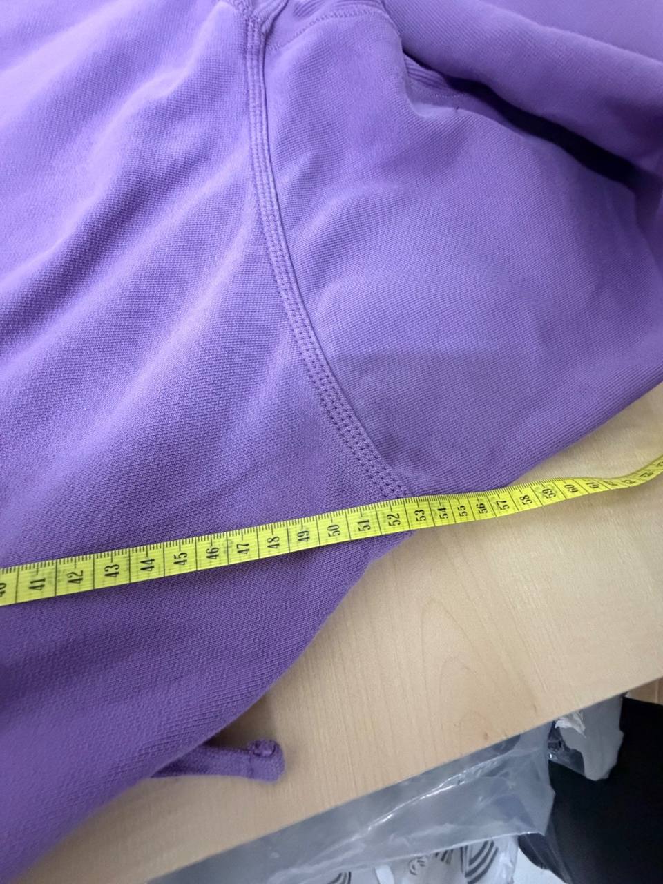 Sudadera Carhartt WIP capucha lila oversize streetwear — foto 9