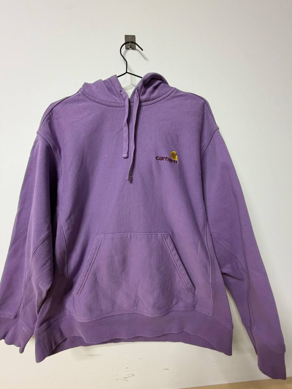 Sudadera Carhartt WIP capucha lila oversize streetwear — foto 2