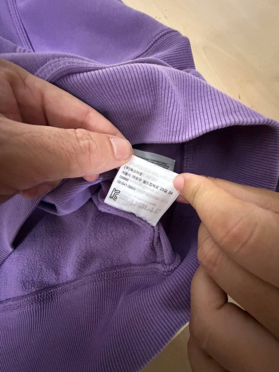 Sudadera Carhartt WIP capucha lila oversize streetwear — foto 8