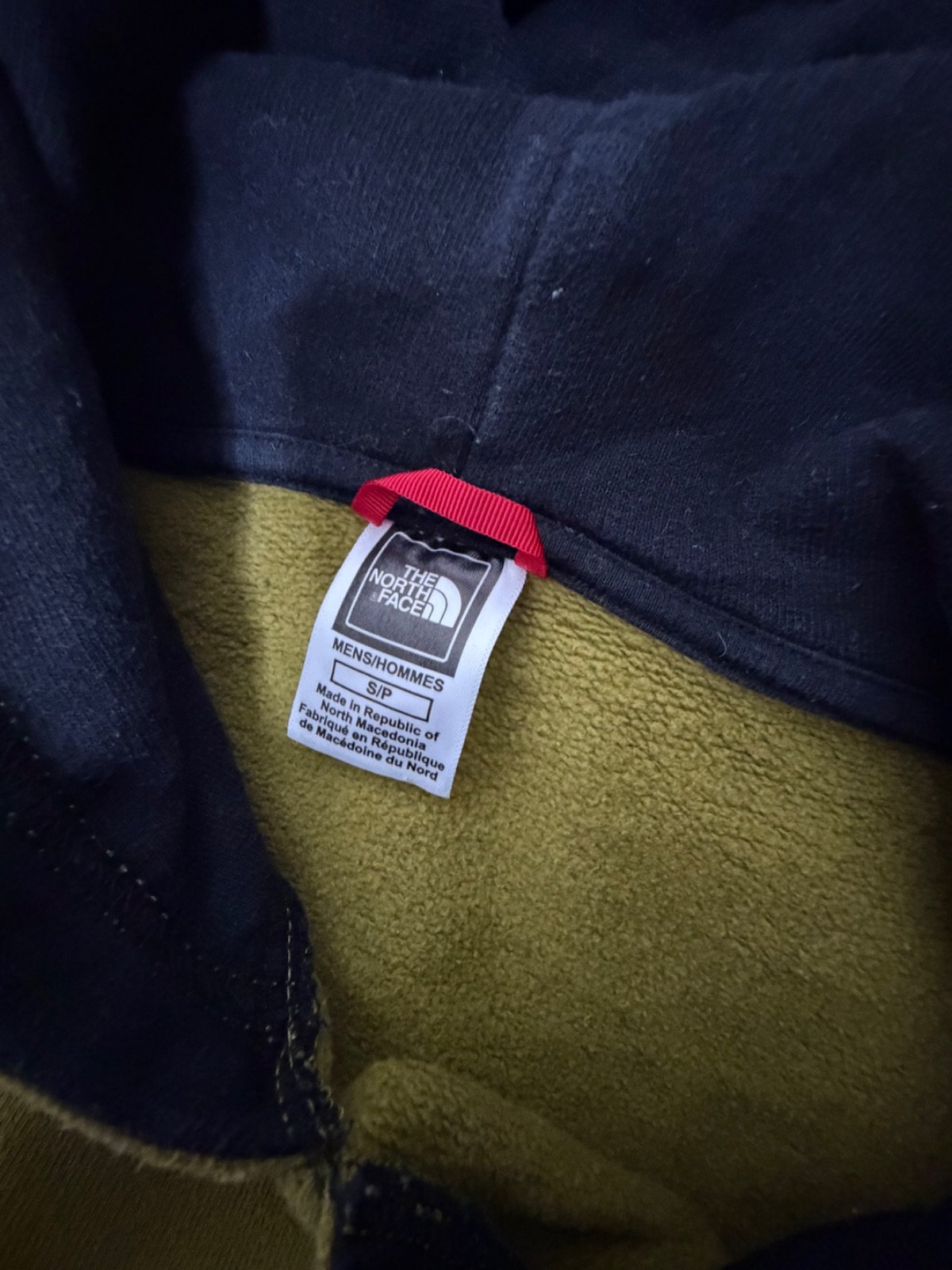The North Face sudadera capucha verde kaki Half Dome vintage — foto 6