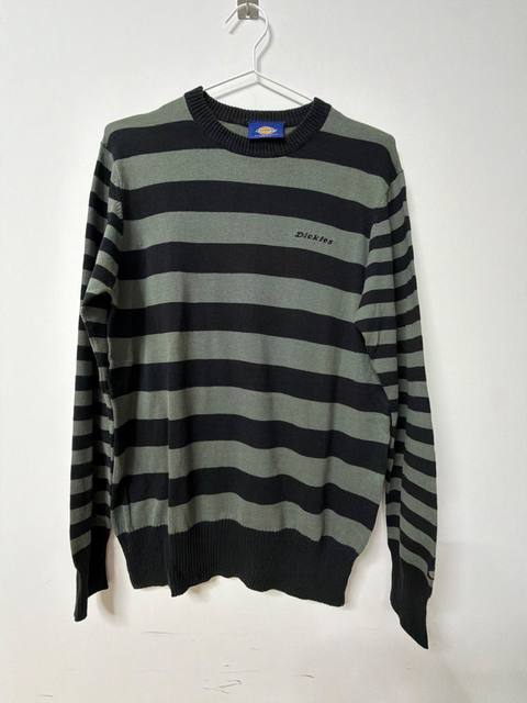 Jersey Dickies rayas verde y negro Streetwear Vintage