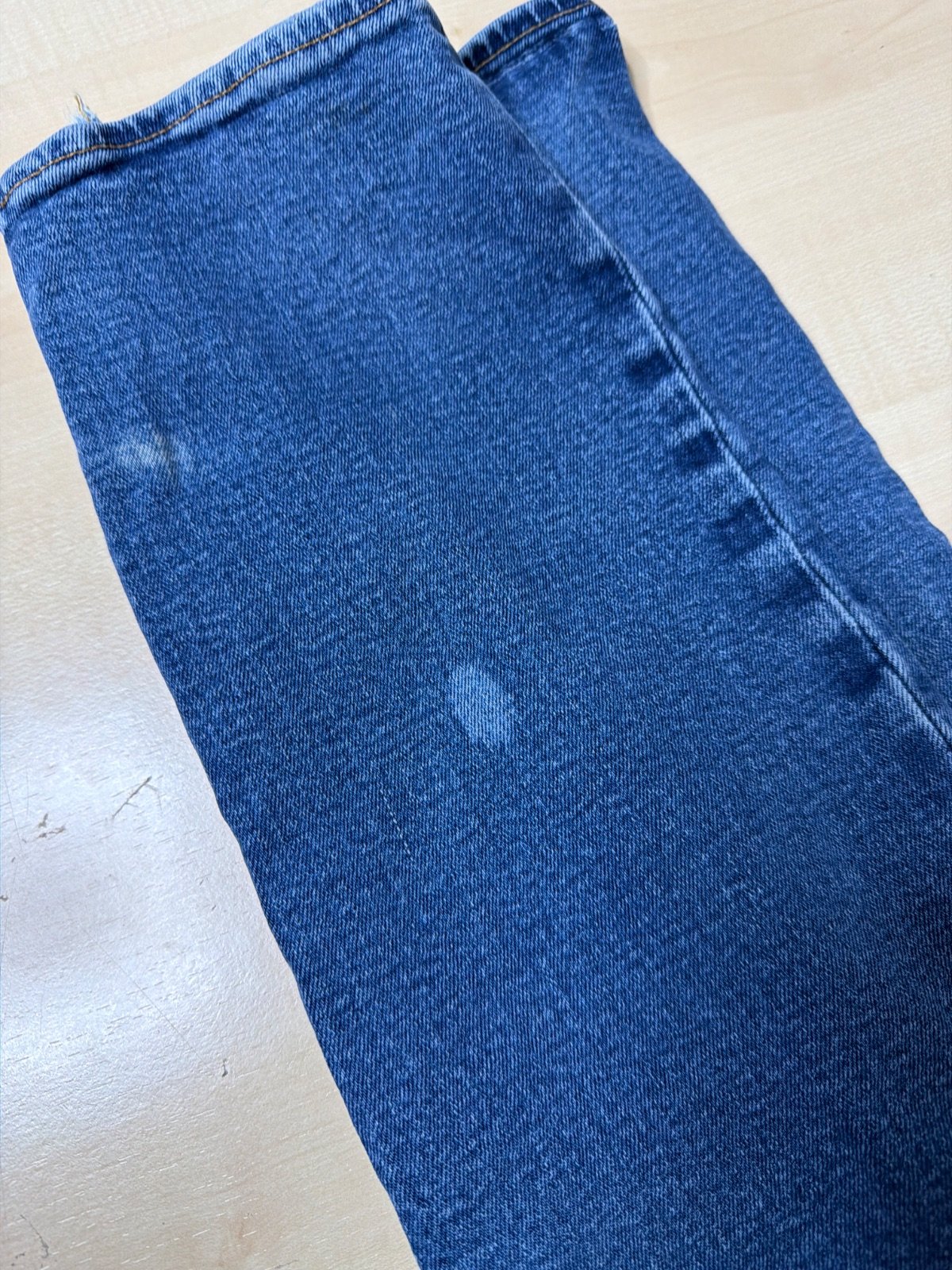 Levi's 501 vaquero recto azul deshilachado vintage — foto 13