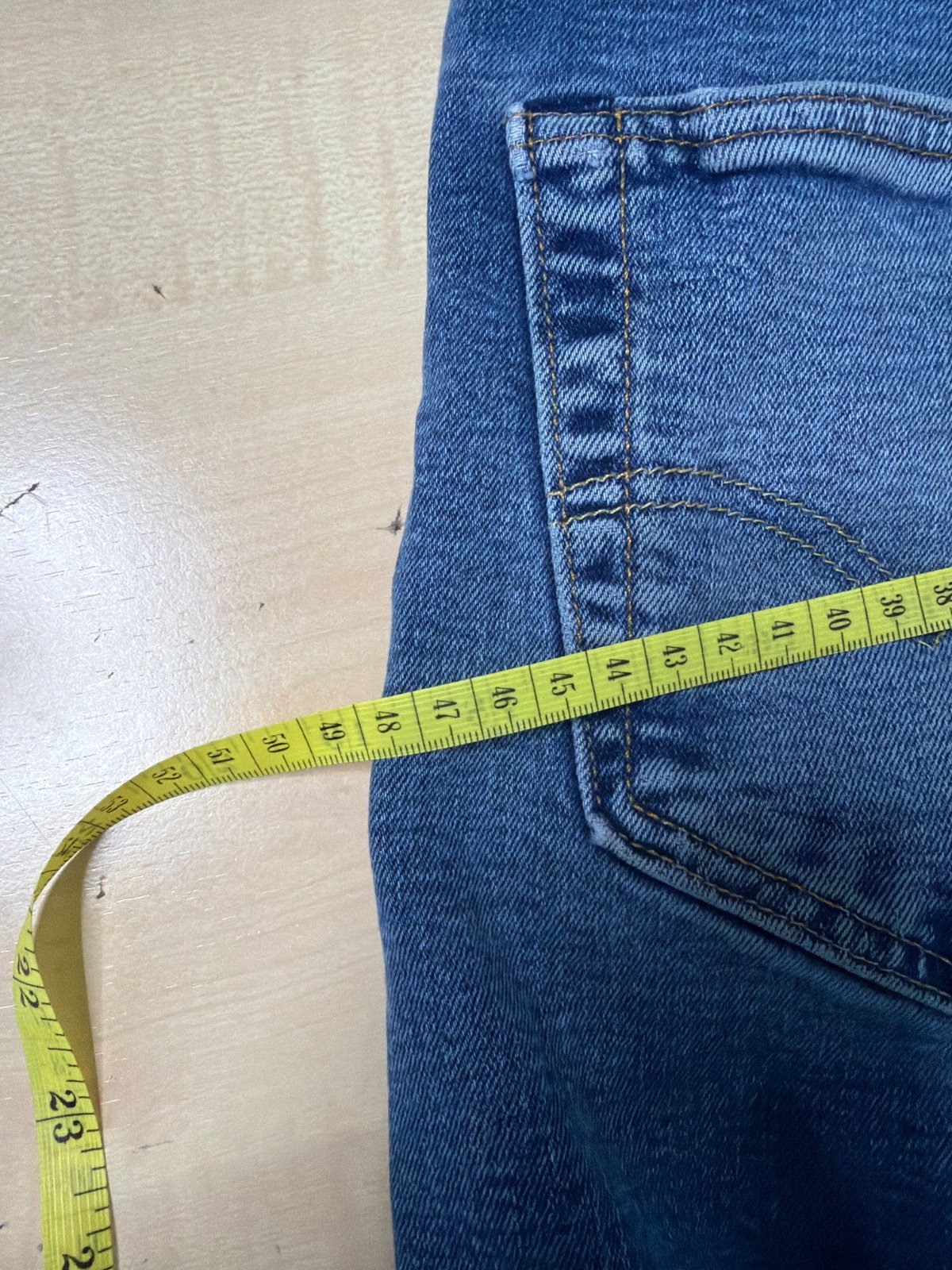 Levi's 501 vaquero recto azul deshilachado vintage — foto 7