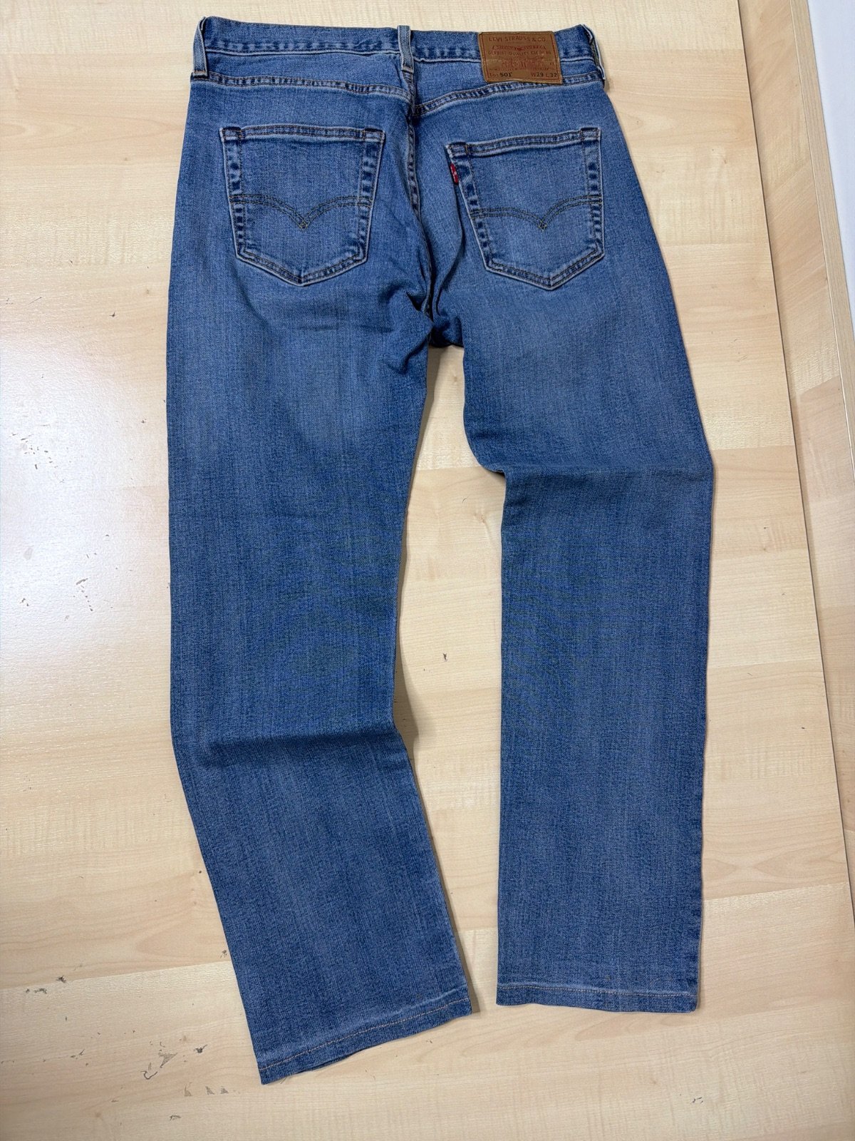 Levi's 501 Vaqueros W29 L32 Azul Vintage Streetwear — foto 2