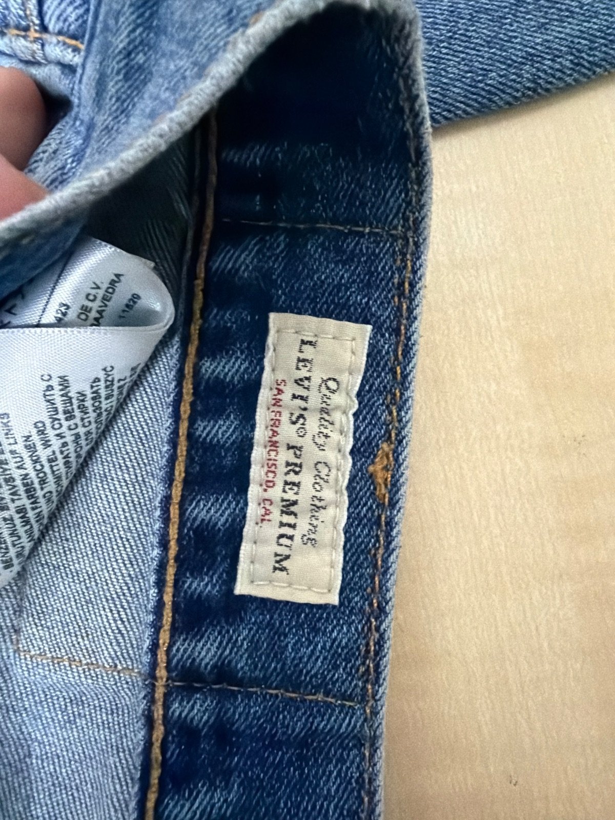 Levi's 501 Vaqueros W29 L32 Azul Vintage Streetwear — foto 8