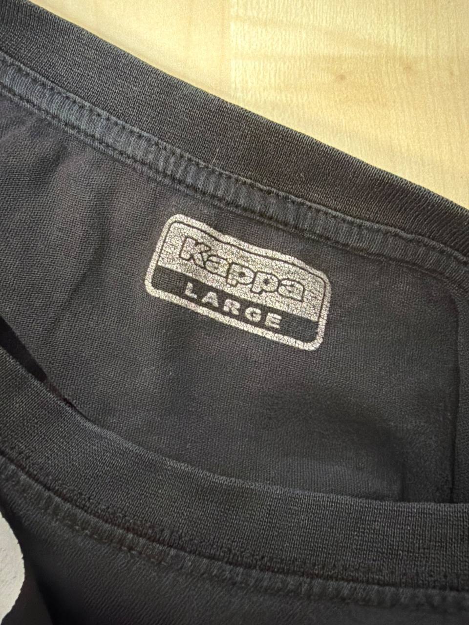Kappa camiseta negra logo Omini Talla L Vintage Streetwear — foto 3