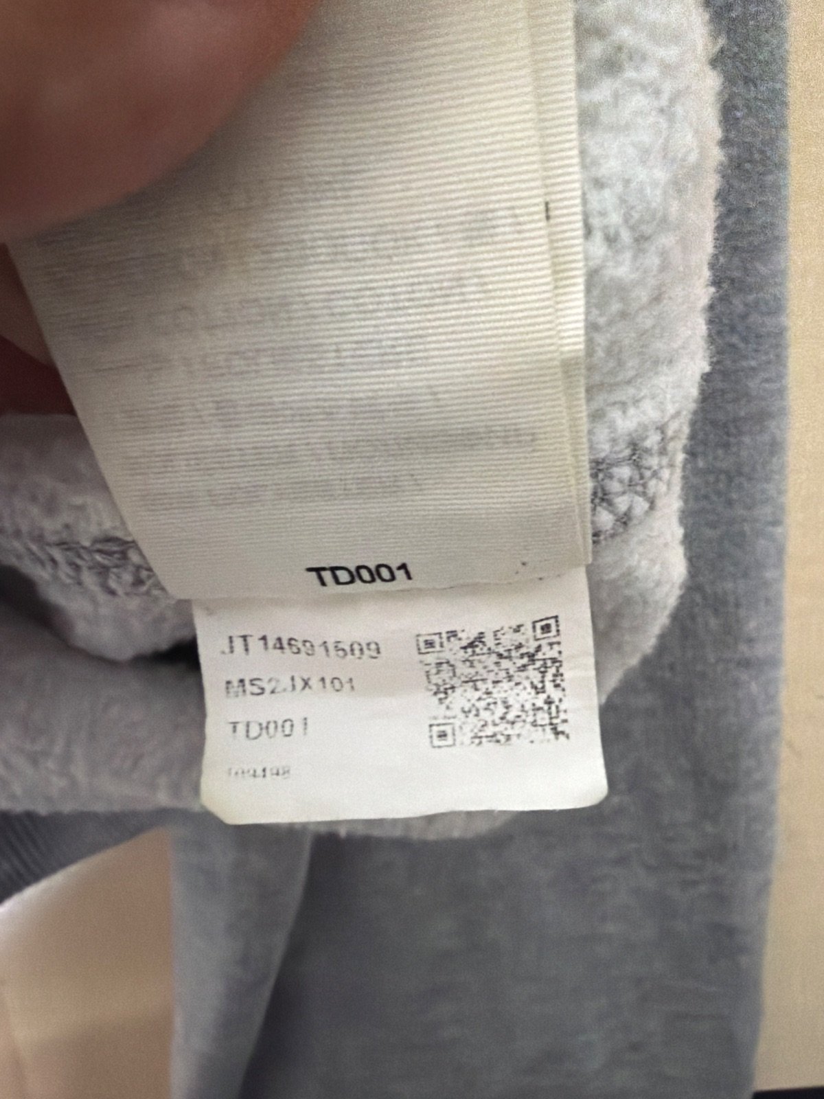 Superdry Vintage sudadera capucha gris cremallera unisex — foto 6