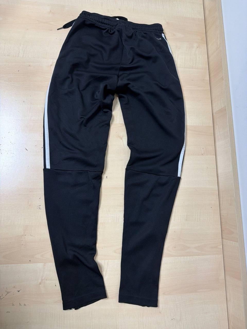 Adidas Pantalón Chándal Climalite Negro 3 Rayas Vintage — foto 2