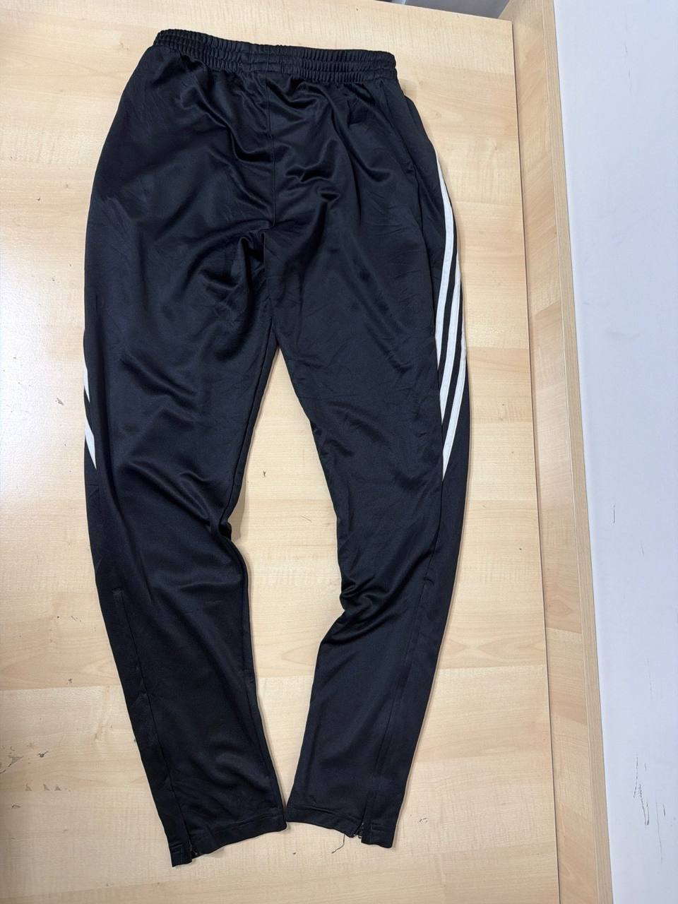 Adidas pantalón chándal negro 3 rayas Trackpants Vintage — foto 2