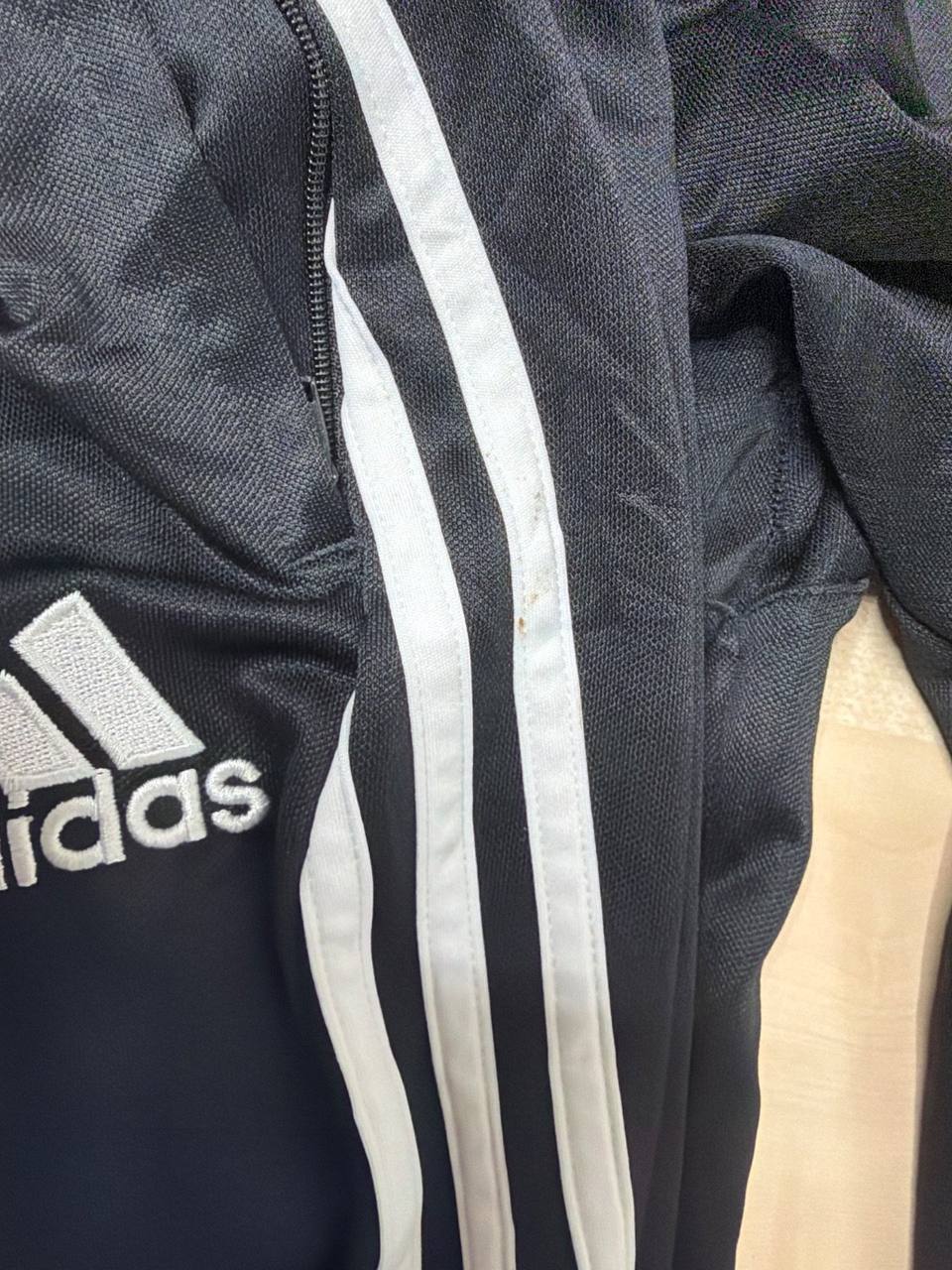 Adidas pantalón chándal negro 3 rayas Trackpants Vintage — foto 3