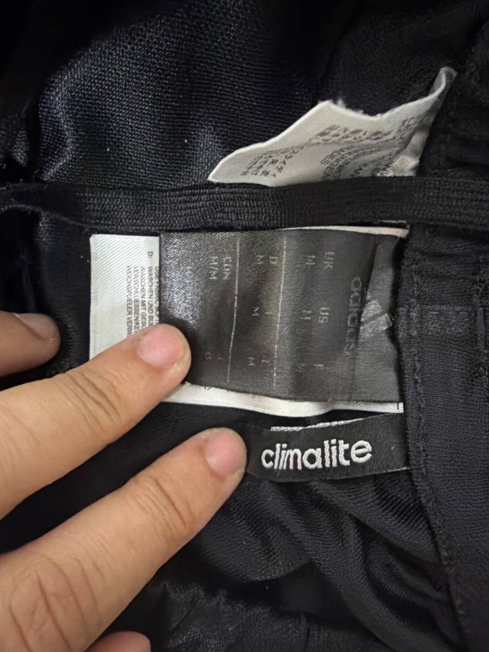 Adidas pantalón chándal negro 3 rayas Trackpants Vintage — foto 7