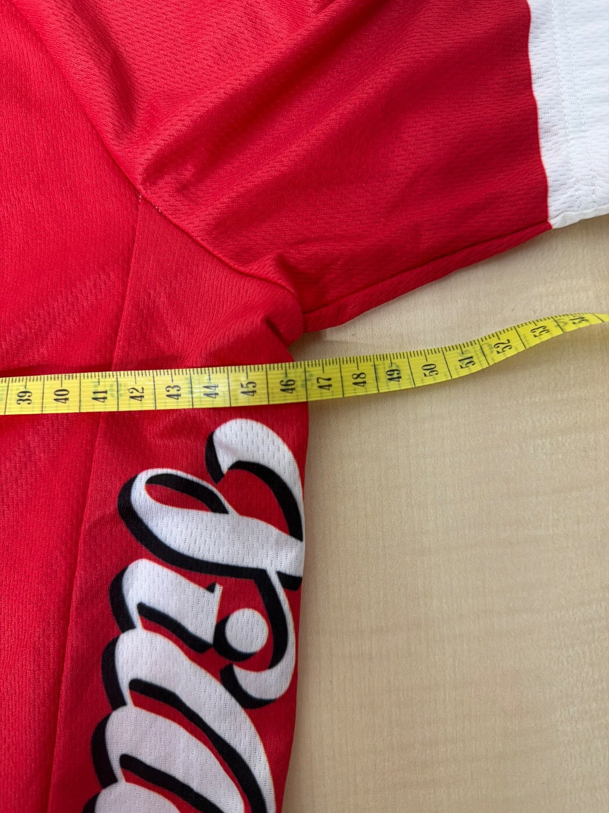 Maillot ciclismo Villacher Talla S rojo vintage retro — foto 4