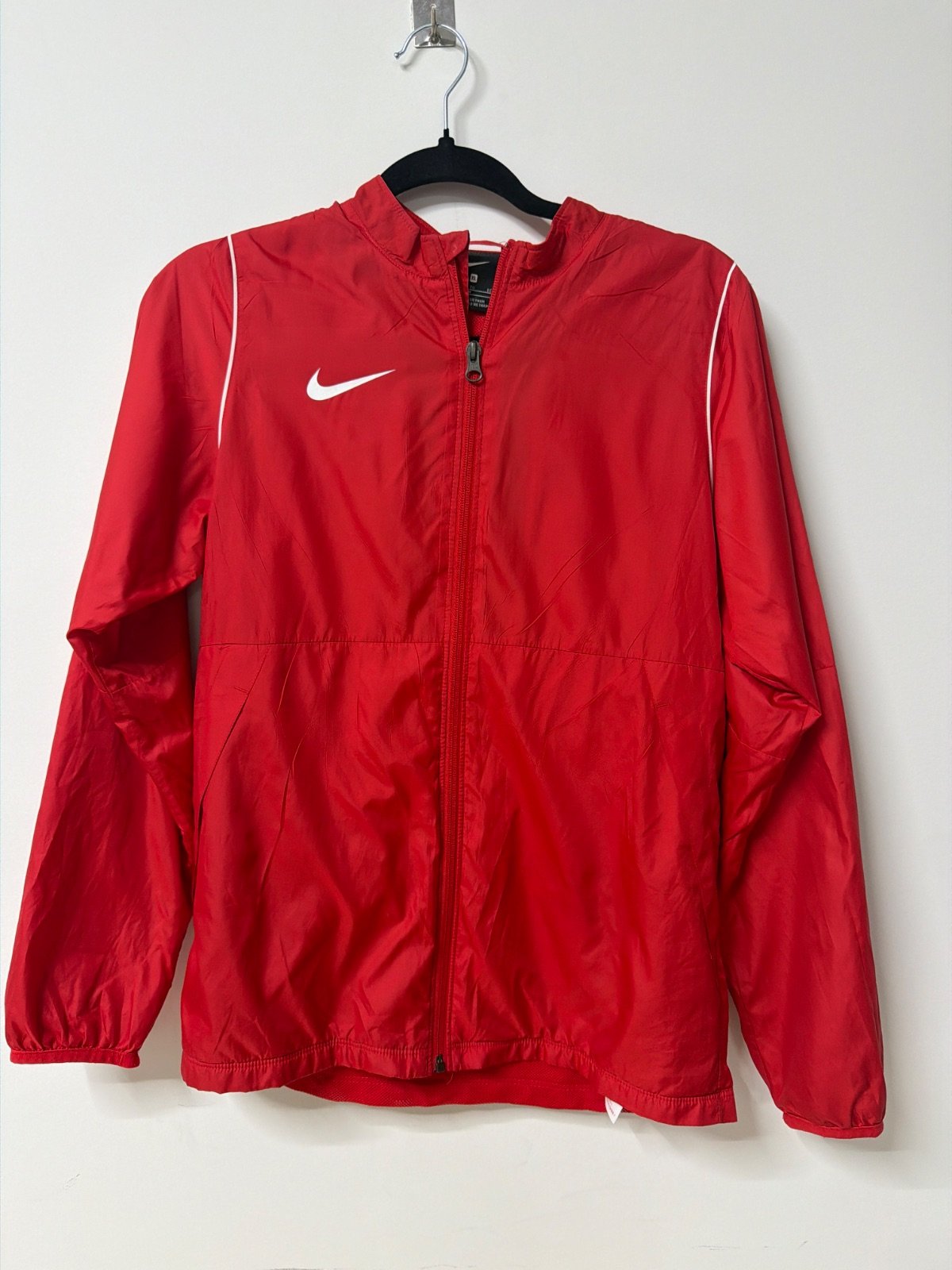Nike chubasquero cortavientos rojo niño Park streetwear