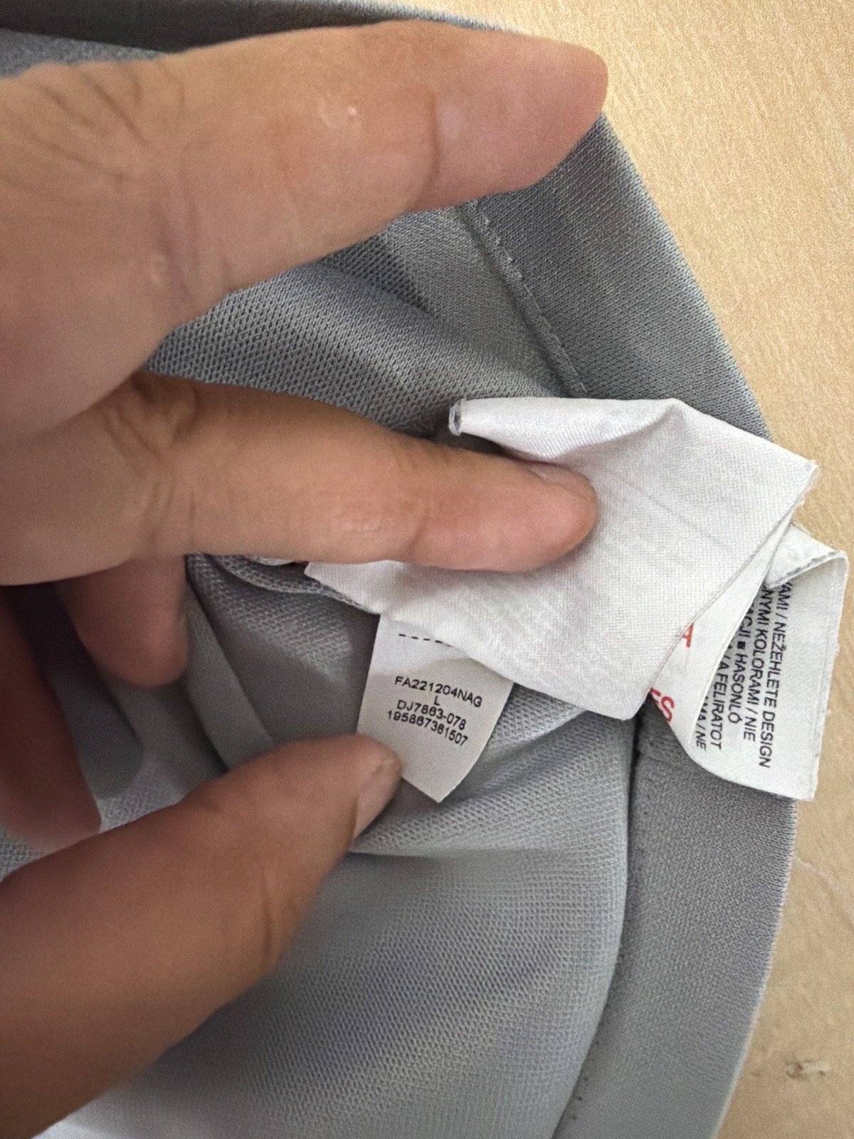 Camiseta PSG x Jordan Bambino Gris Qatar Airways Fútbol Vintage — foto 7