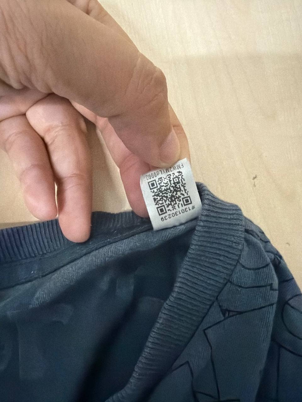Adidas camiseta niño 12 años 152 gris logo allover — foto 5