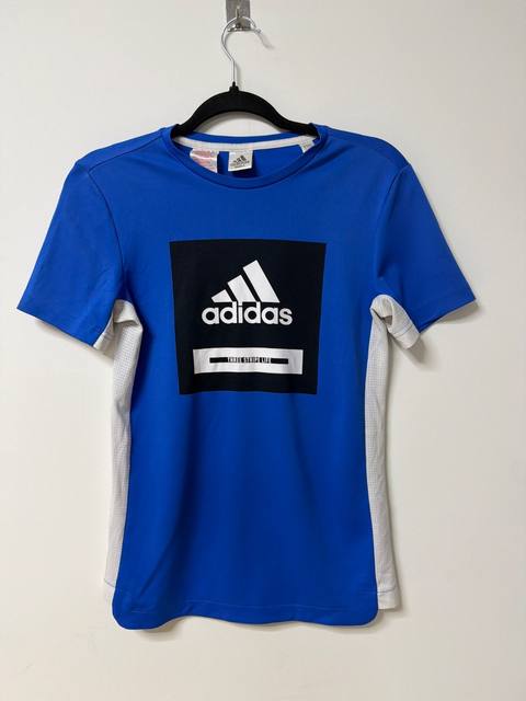 Adidas camiseta niño azul AeroReady deporte streetwear