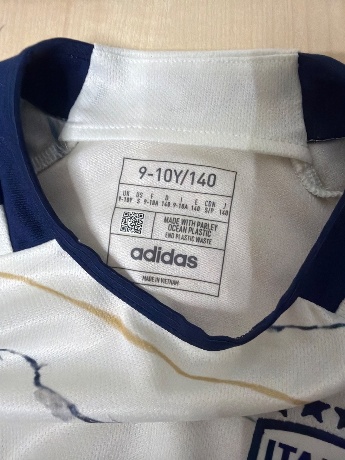 Adidas camiseta Italia niño 9-10 años Selección Fútbol — foto 3