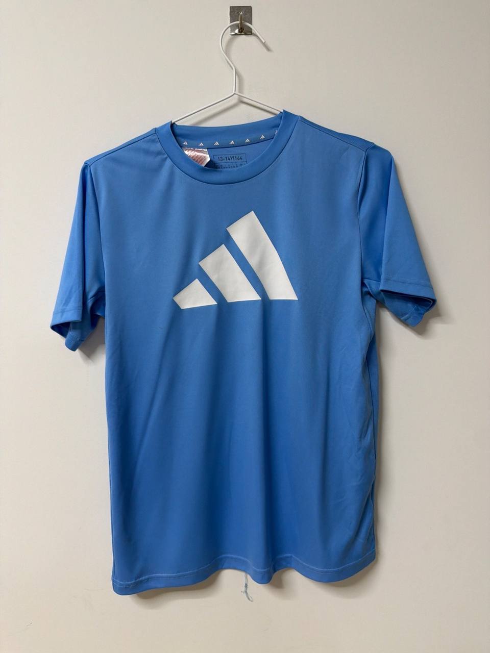 Adidas camiseta niño Talla 13-14A/164 Azul AEROREADY Deporte