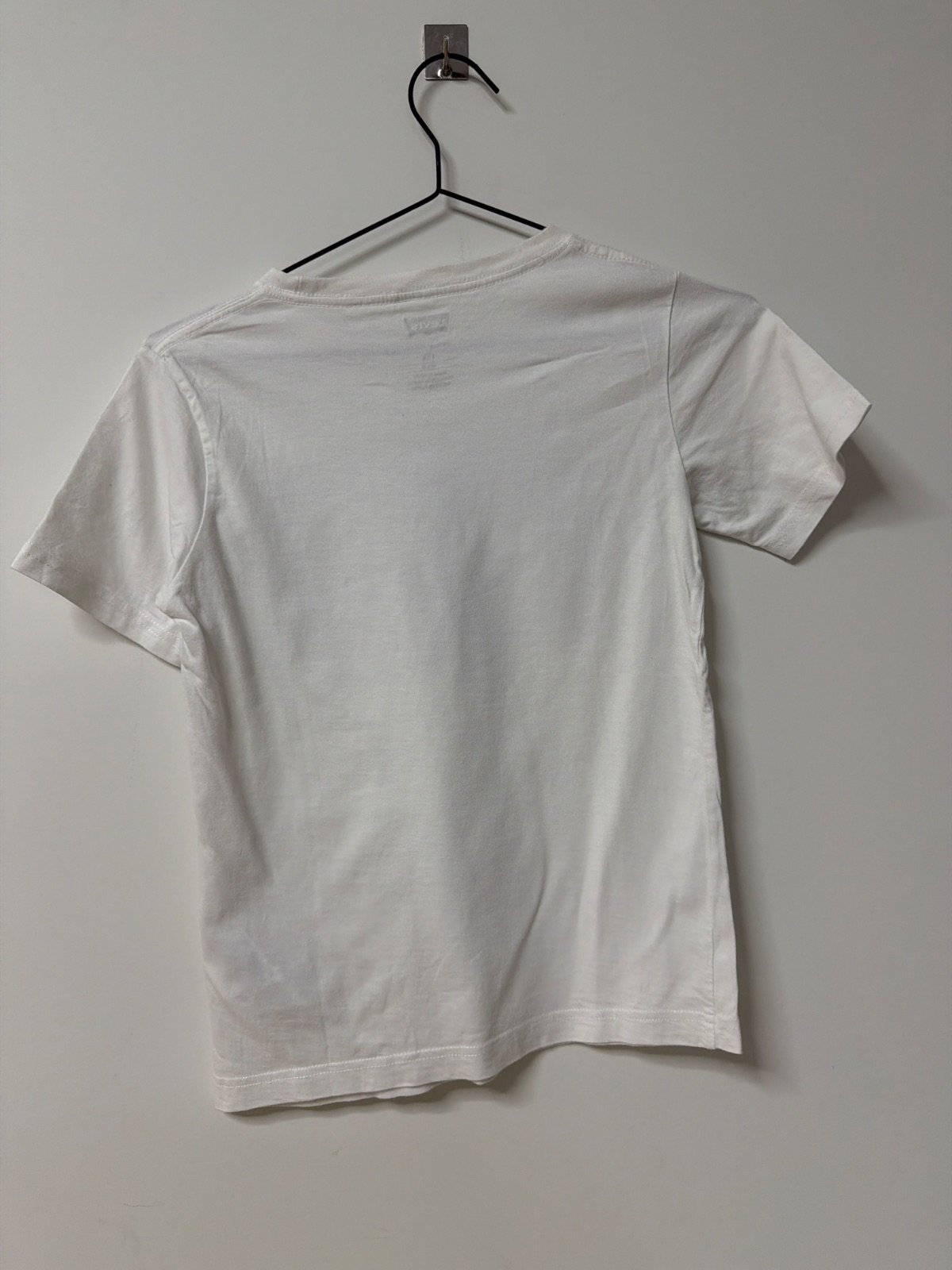 Levi's camiseta niño logo tricolor blanca manga corta vintage — foto 3
