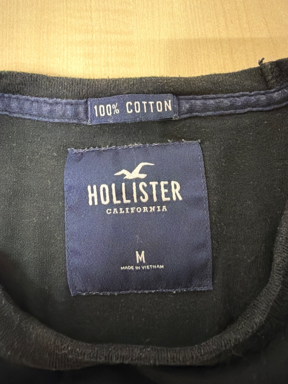 Hollister California camiseta bicolor Talla M streetwear — foto 3
