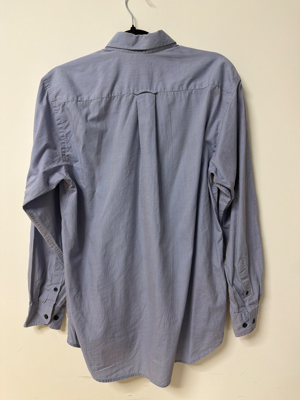 Camisa Lacoste Vintage Azul Claro - Talla S/M - 100% Algodón — foto 3