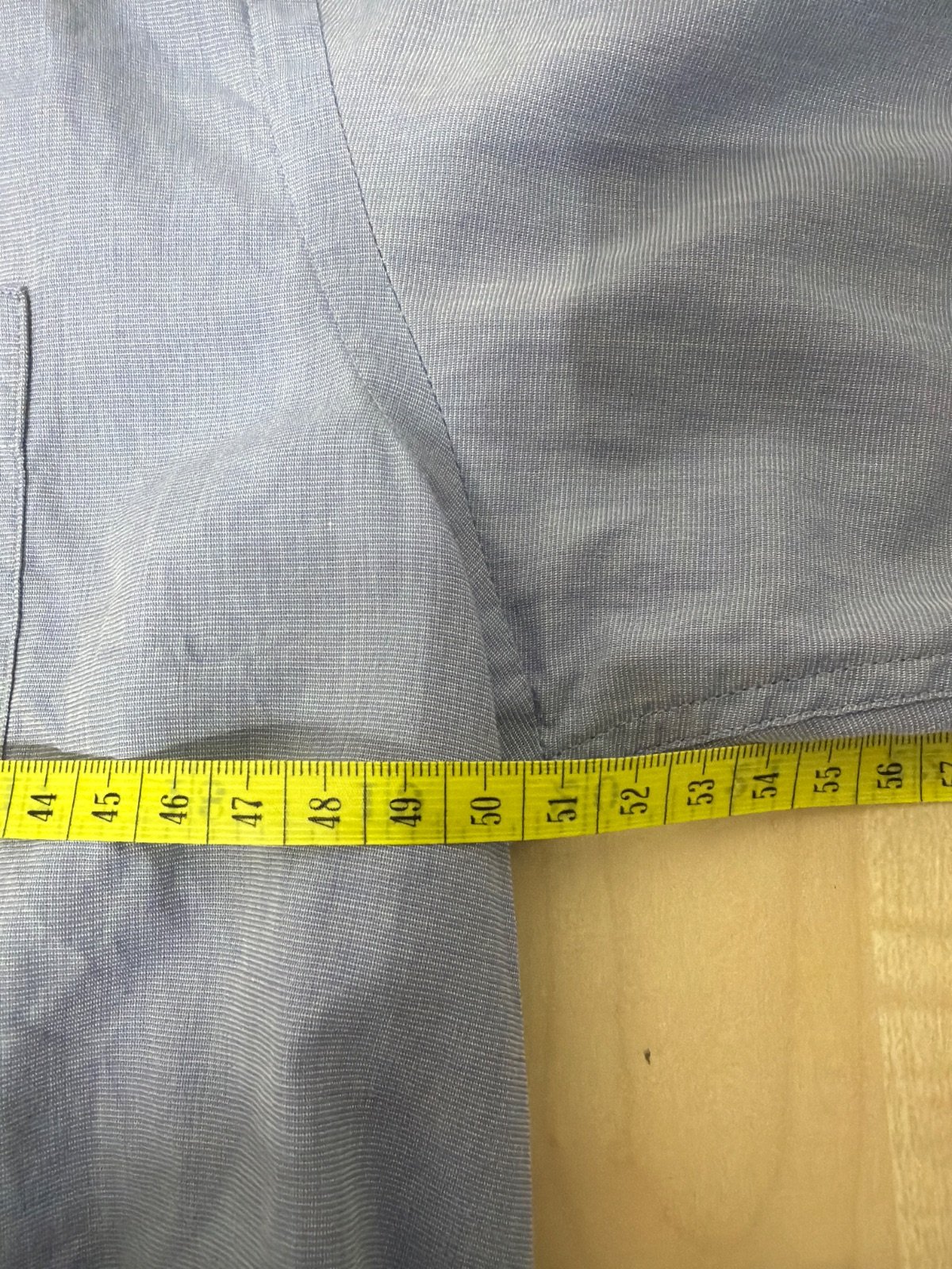 Camisa Lacoste Vintage Azul Claro - Talla S/M - 100% Algodón — foto 6
