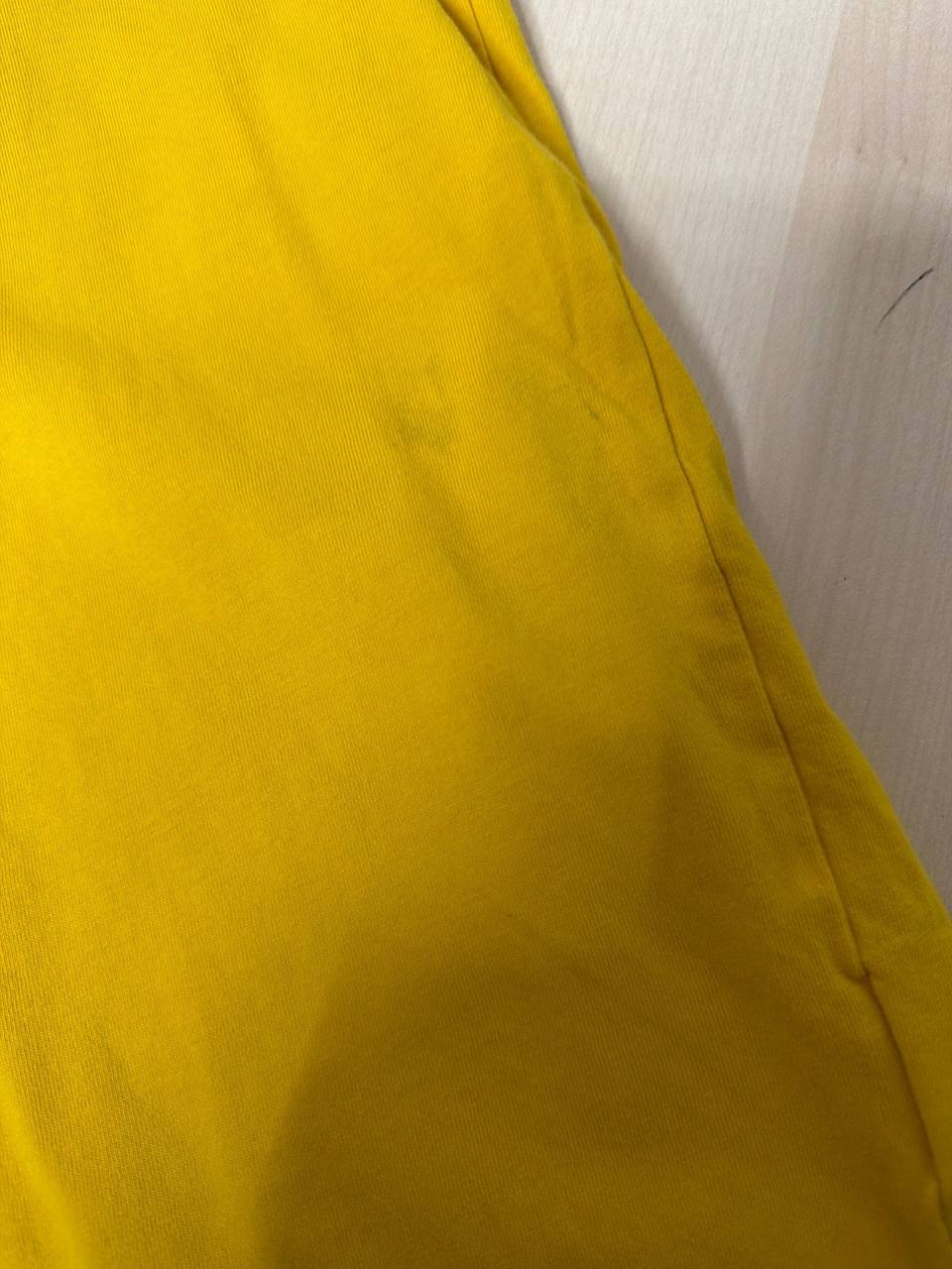 Puma camiseta niño amarilla logo manga corta streetwear, amarillo — foto 4