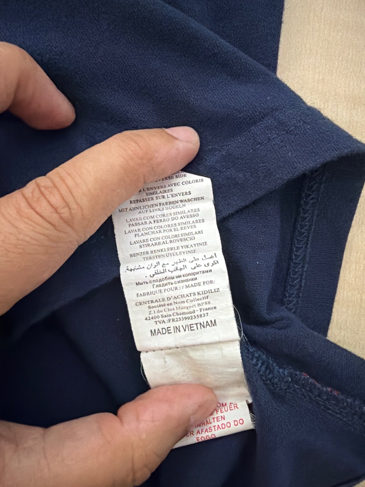 Levi's camiseta niño manga larga Talla 14 Azul marino Logo — foto 4