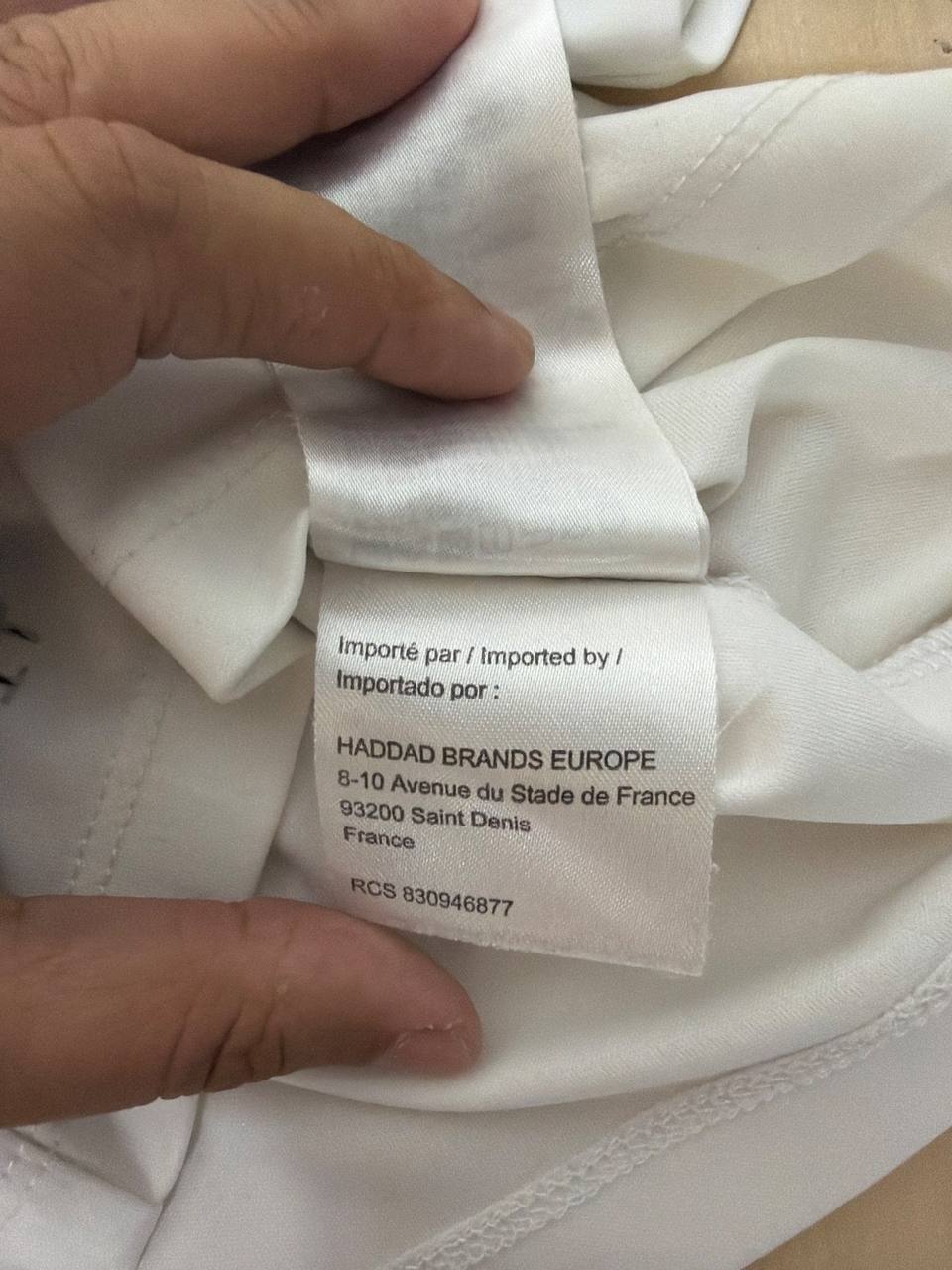 Nike Camiseta Bebé Niño Blanca Dri-Fit Logo Vintage — foto 4