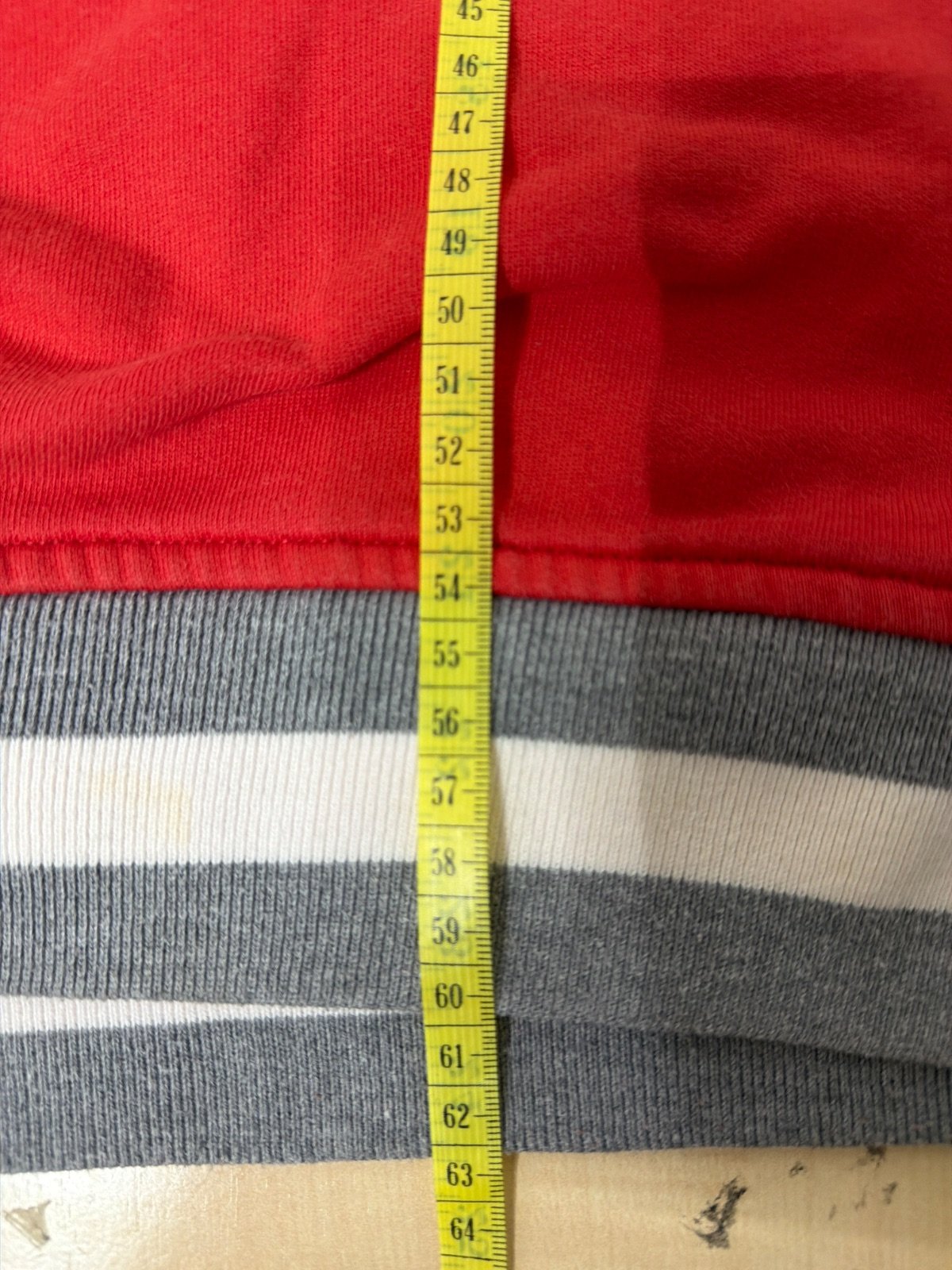 Diadora Sweatshirt Red Bellevue Washington College Varsity Y2K — foto 7