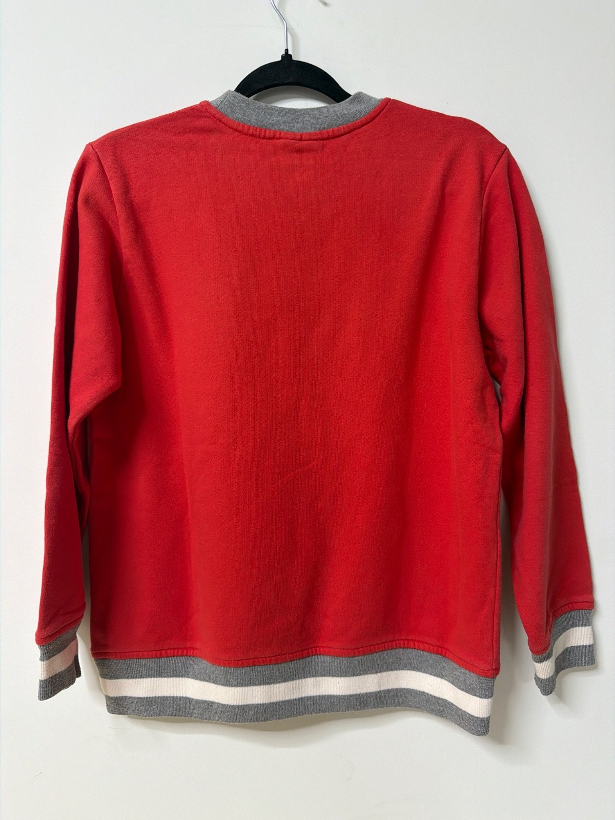 Diadora Sweatshirt Red Bellevue Washington College Varsity Y2K — foto 3