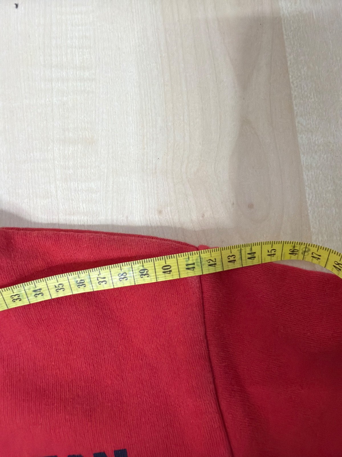 Diadora Sweatshirt Red Bellevue Washington College Varsity Y2K — foto 6