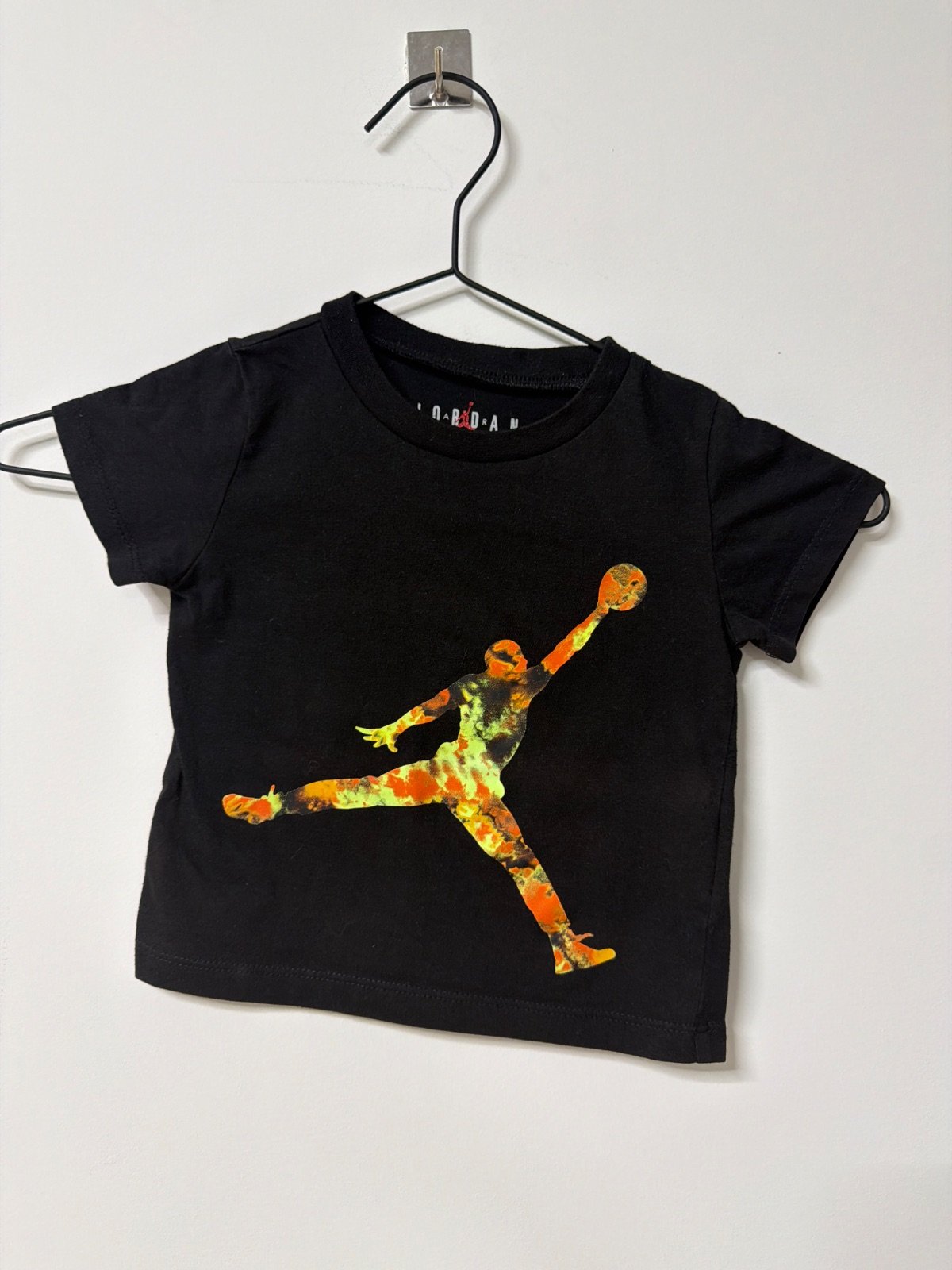 Jordan camiseta bebé niño 18M negra Jumpman deporte