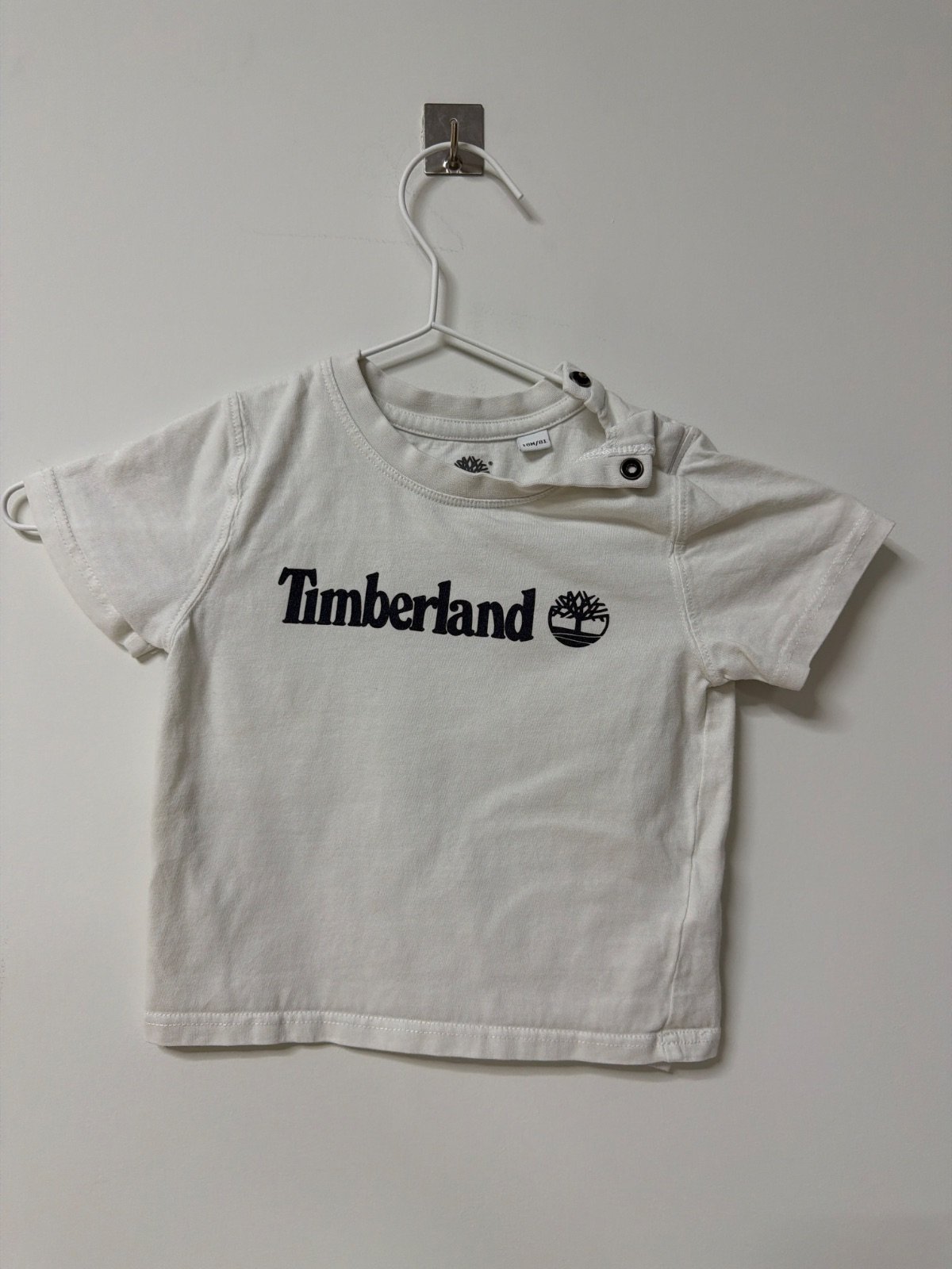 Timberland camiseta bebé 18M blanca logo Streetwear Baby