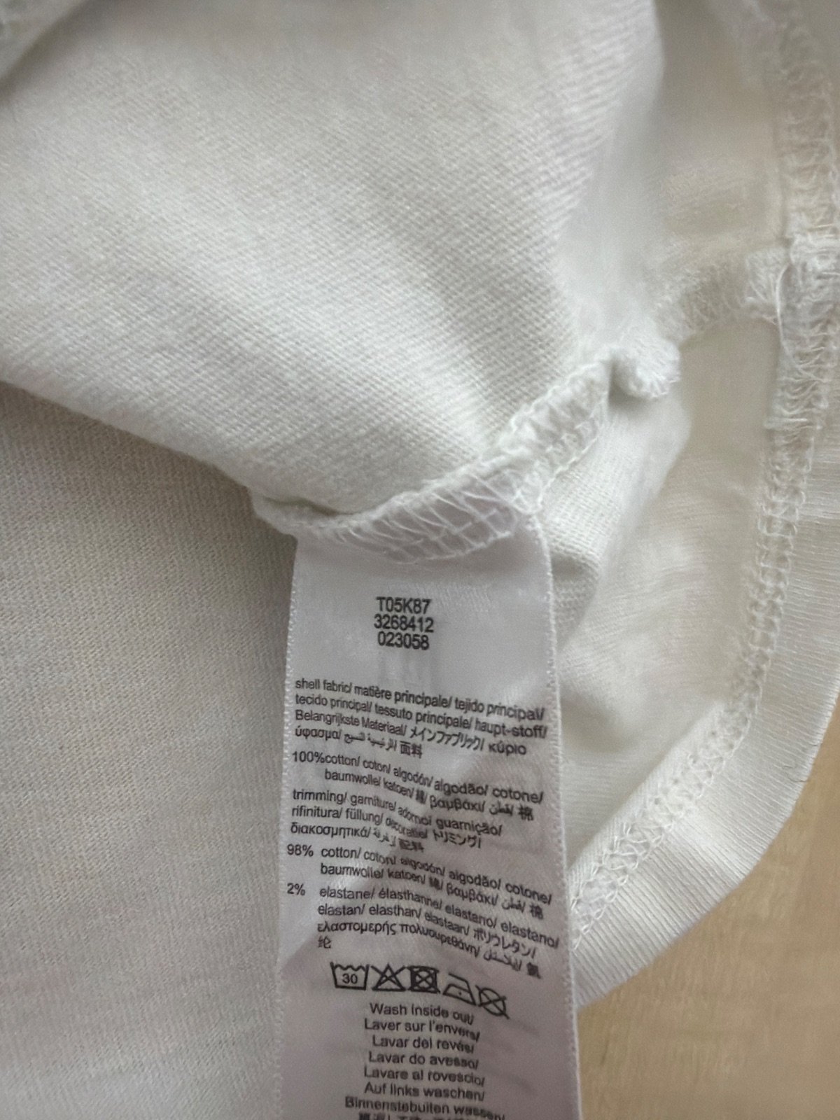 Timberland camiseta bebé 18M blanca logo Streetwear Baby — foto 4
