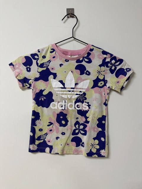 Adidas camiseta niña floral Talla 3-4 años/104 Vintage