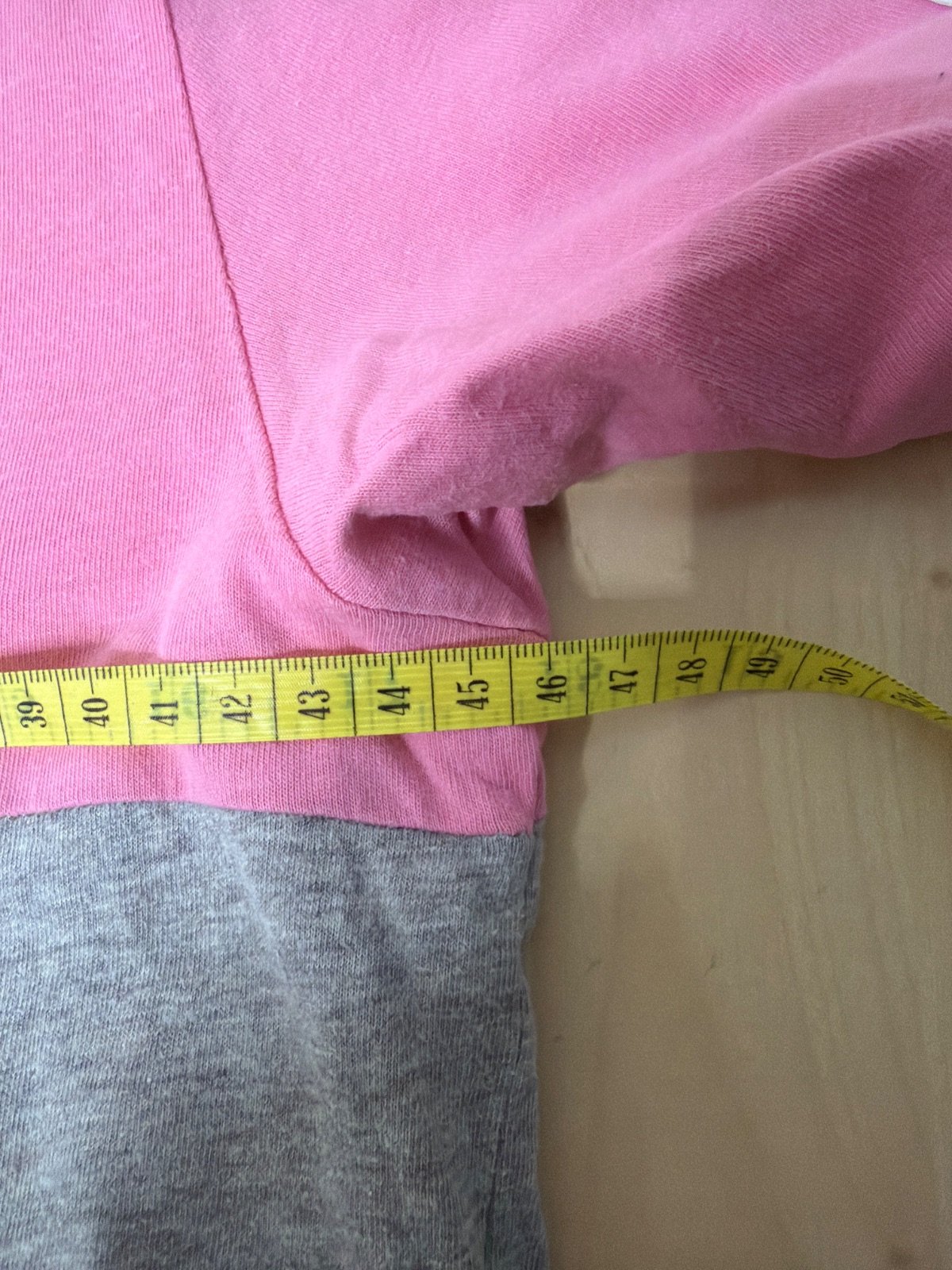Camiseta Adidas Originals Colorblock Rosa/Gris/Blanco - Talla S — foto 5