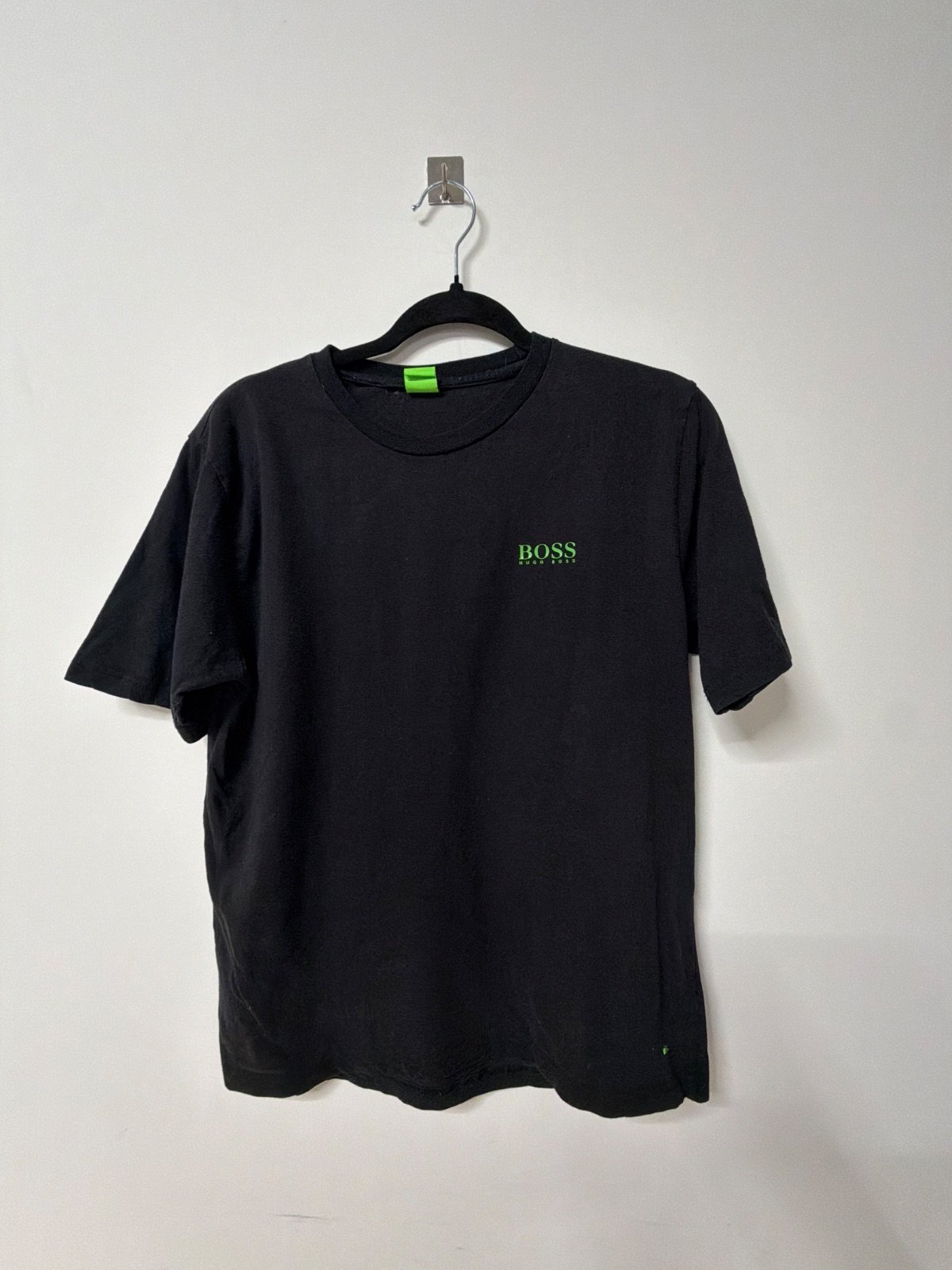 Camiseta Negra Hugo Boss Green - Talla S - Original