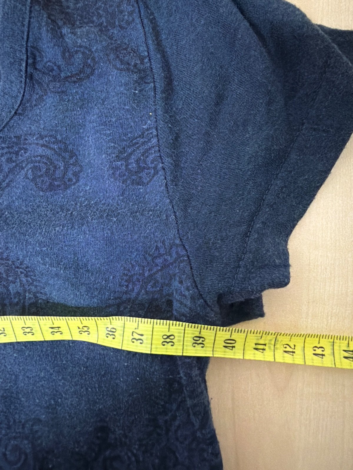 Desigual camiseta vestido azul marino Rosa Vintage Boho — foto 6