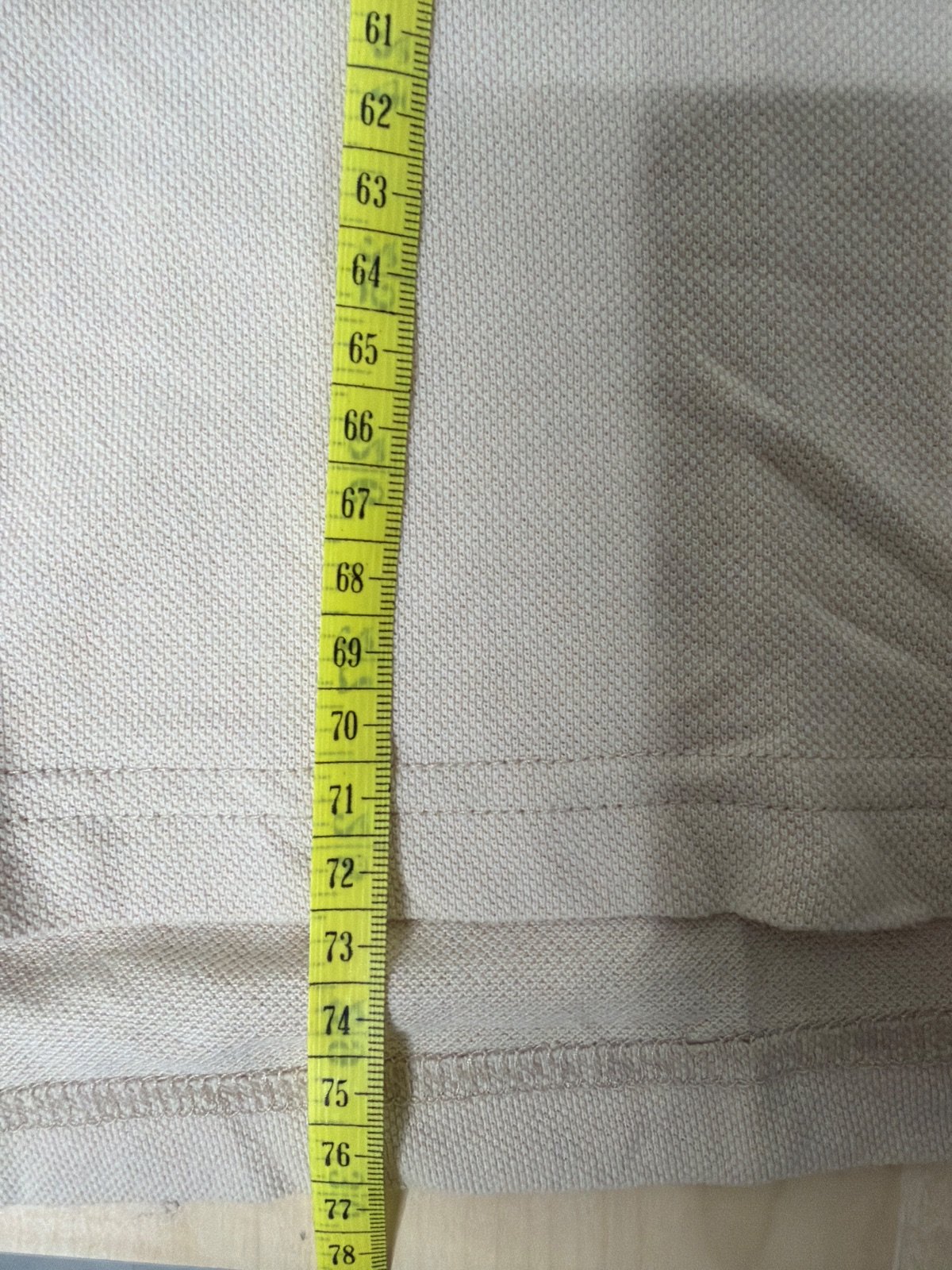 Polo Manga Larga Ralph Lauren Vintage (Made in USA) - Beige Talla M — foto 7