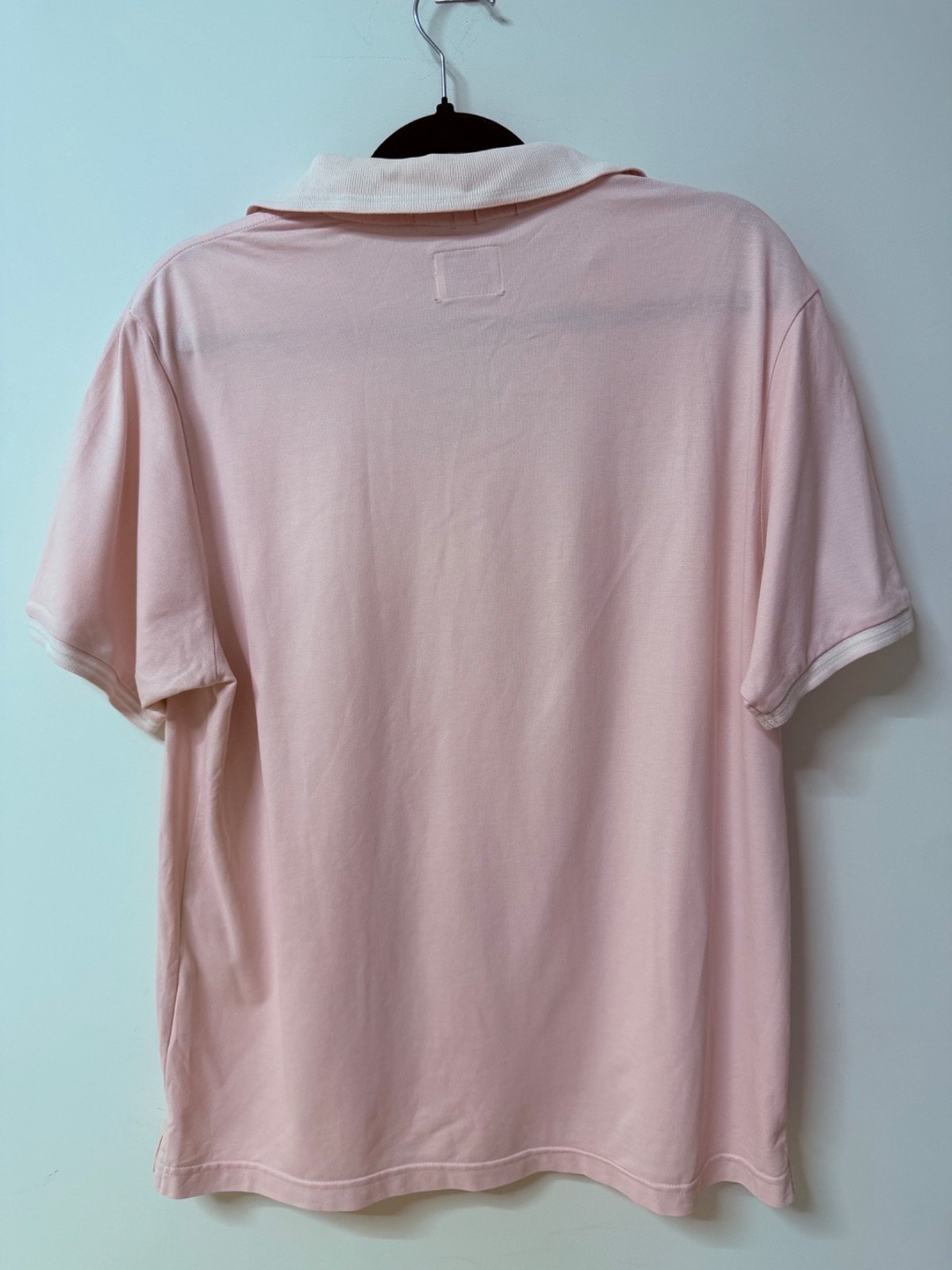 Champion Polo Rosa Talla M Manga Corta Casual Vintage — foto 2