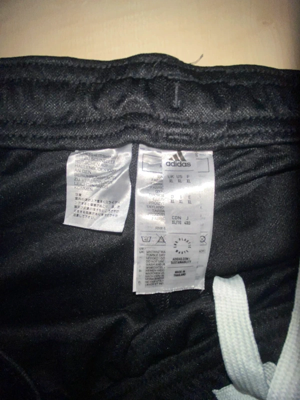 Adidas pantalón chándal negro XL trackpants streetwear — foto 4
